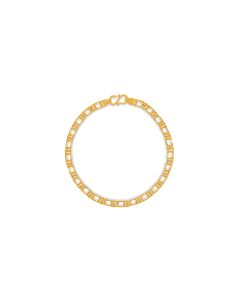 Flashy Sachin Chain Gold Bracelet