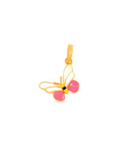 Butterfly Gold Casual Pendant For Kids