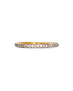 Twilight Duo Sparkle Gold Casual Ring
