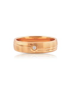 Imperial Spark Gold Band Ring