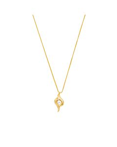 Oceana Conch Muse Gold Pendant Chain