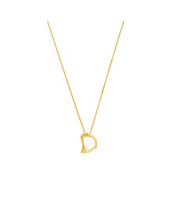 Oceana Mystic Oyster Gold Pendant Chain