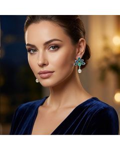 Meera Gemstone Earrings