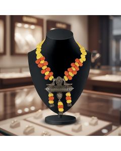 Rudra Silver Thread Necklace