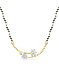 Anaya Bloom Curve Mangalsutra
