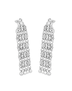 Aarvi Silver Drop Earrings