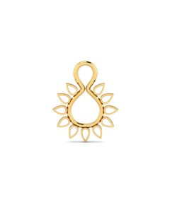 Enamelled Flower Charm