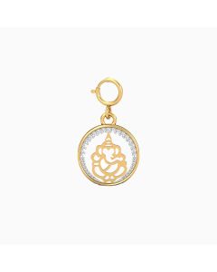 Ganpati Diamond Charm