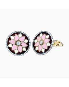 Shaded Enamel Cufflinks