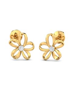 Eser Floral Stud Earrings