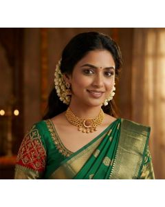 Ira Temple Gold Choker Necklace