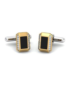 Black Octagon Cufflinks