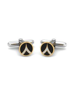 Vertex Round Cufflinks