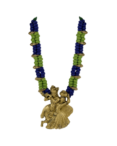 Vrinda Radha Krishna Thread Necklace