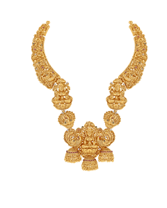 Lakshmi Temple Gold Necklace