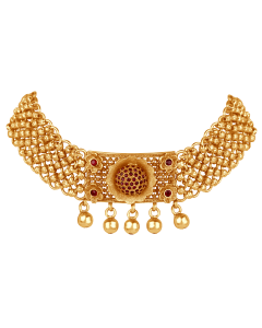 Ira Temple Gold Choker Necklace