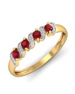 Royal Ruby Band-Ring