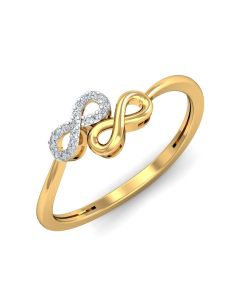Swanky Infinity Loops Ring