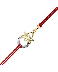 Kalash Gold Rakhi Pendant