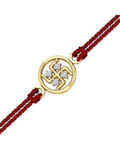 Diamond Rakhi Pendant