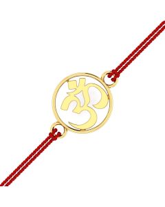 The Aum Gold Rakhi