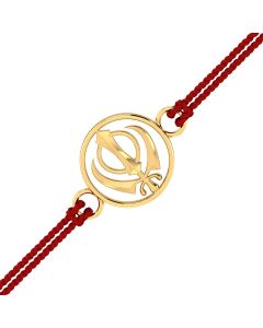 Gold Khanda Rakhi
