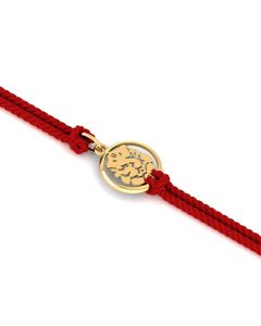 Ganpati Gold Rakhi cum Pendant