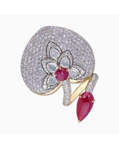 Rosecut and Ruby Ring