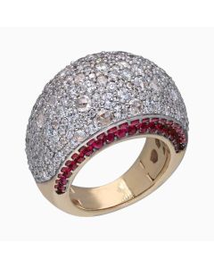 Rosecut Dome Ring