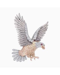 Rosegold Eagle Brooch