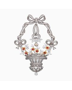 Flower Bouquet brooch