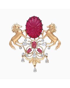 Double Horse Brooch