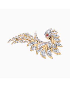 Royal Plume Brooch